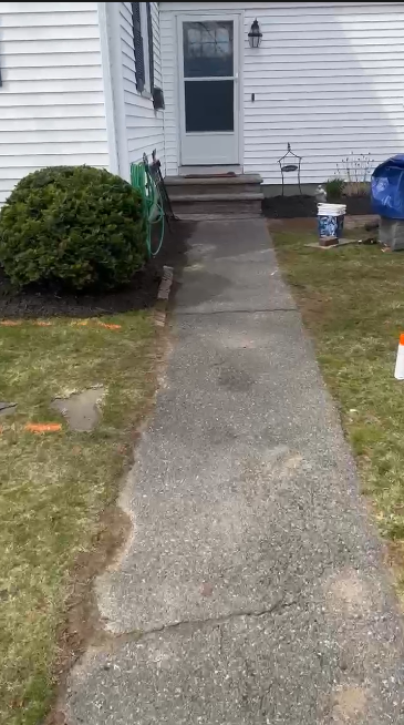 Walkway Demo — Before